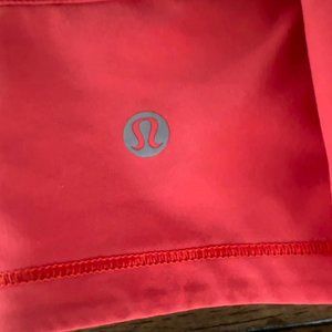 Lululemon Pace Rival Skirt TRMR/Red Orange size 10